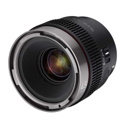Rent to own Rokinon - CINE AF 45mm T1.9 Lens for Sony FE (E-mount) - Black