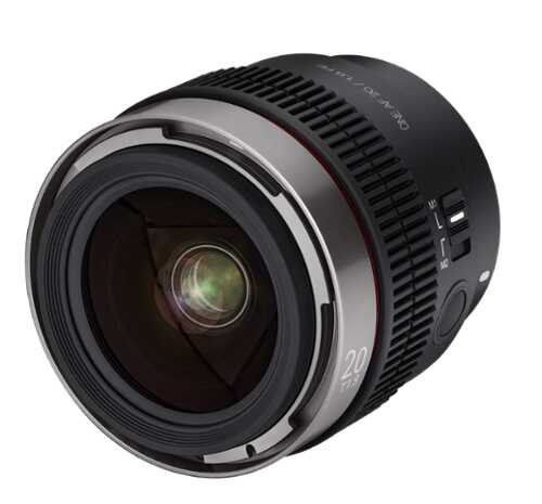 Rent to own Rokinon - CINE AF 20mm T1.9 Lens for Sony FE (E-mount) - Black