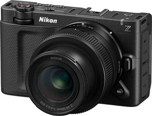 Rent to own Nikon - ZR 6K Full-frame Cinema Camera 24-50mm Zoom Lens Kit, for Z Mount Lenses - Black