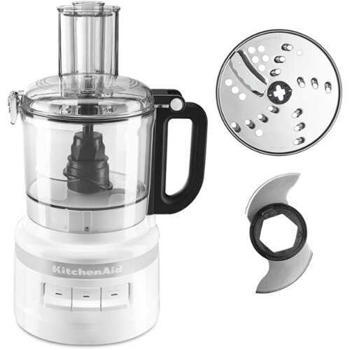 Rent to own KitchenAid - Easy Store 7-Cup Food Processor - White