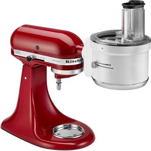 Rent to own KitchenAid - Food Processor Attachment - Silver