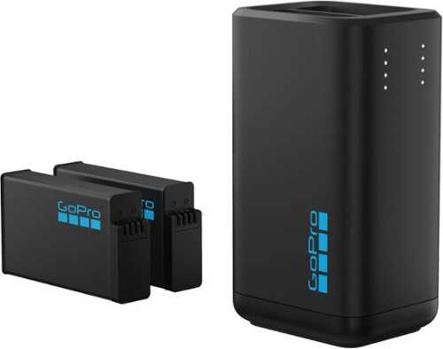 Rent to own GoPro - Dual Battery Charger + 2 Enduro Batteries for MAX2 - Black