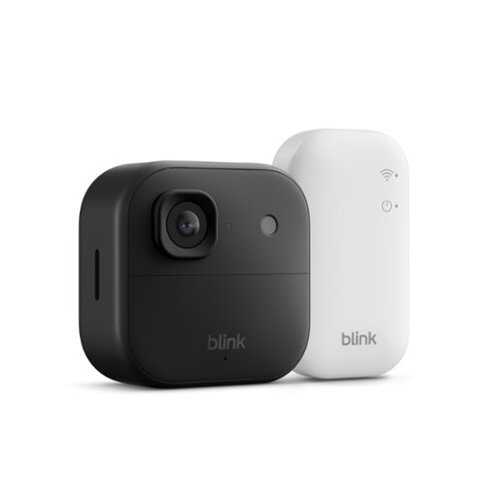 Rent to own Blink - Outdoor 2K+ 2K video resolution, Color night vision, Two-way audio with noise cancellation, Smart detection - 1CAM - Black