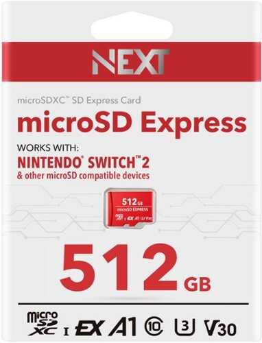 Rent to own NEXT - Micro SD Express Card - 512GB
