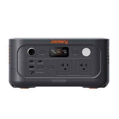 Rent to own Jackery - Explorer 600 v2 Portable Power Station (640Wh) for Outdoor Camping, Hiking, RV, and Road Trips (640 Wh Capacity) - Black