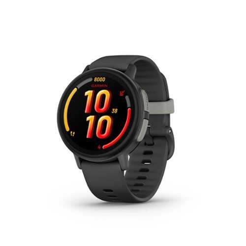 Rent to own Garmin - Bounce 2 GPS Kids Smartwatch 43mm Fiber-reinforced polymer - Slate Gray - (2025)