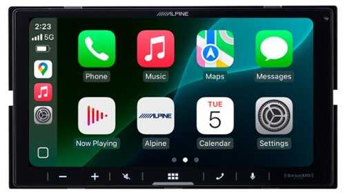 Rent to own Alpine - 7" Wireless Apple Carplay /Android Auto Bluetooth Digital Media Receiver with Maestro Compatiblity - Black
