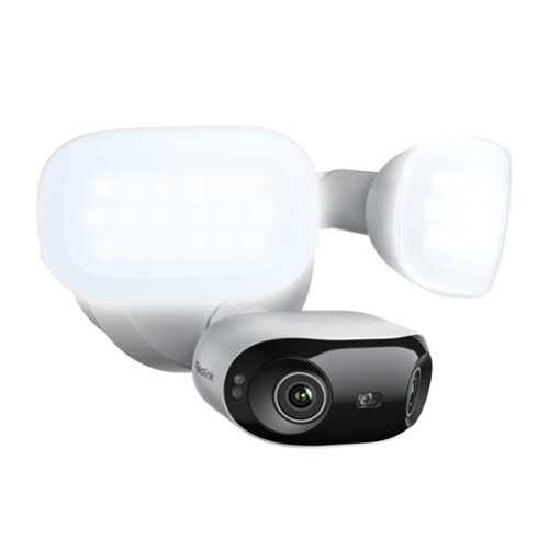 Rent to own Reolink - Elite F751W 4K 8MP Outdoor Wired Wi - Fi Panorama Security Camera with Floodlights and AI Smart Search - White