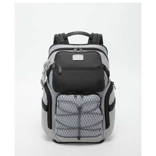 Rent to own TUMI - Alpha Bravo Nomadic Backpack - Pearl Gray Mesh