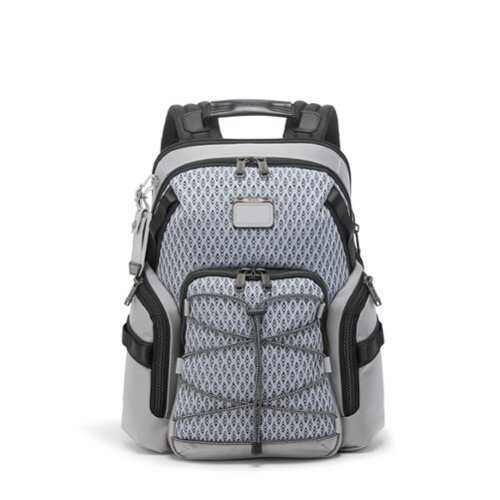 Rent to own TUMI - Alpha Bravo Navigation Backpack - Pearl Gray Mesh