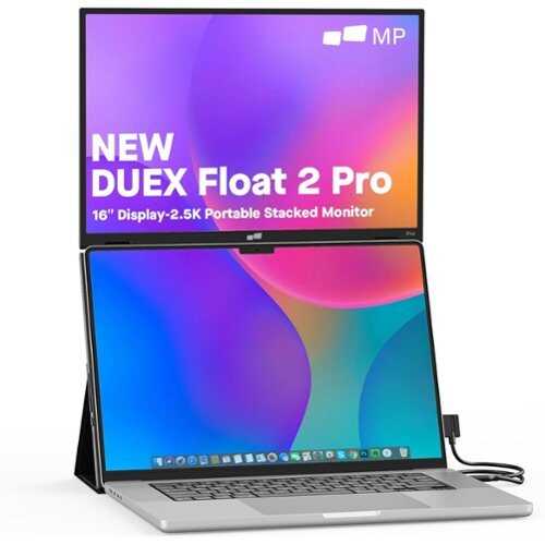 Rent to own Mobile Pixels - Duex Float 2 Pro 16" Portable Monitor (Mini HDMI, USB) - Black
