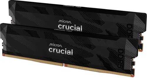 Rent to own Crucial - Pro Overclocking 32GB (2x16GB) DDR5 6400MHz C32 UDIMM Desktop Memory - Black