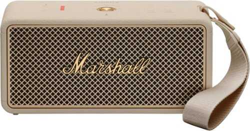 Rent to own Marshall - Middleton II Portable Bluetooth Speaker with Rugged Waterproof and Dustproof Design - Cream