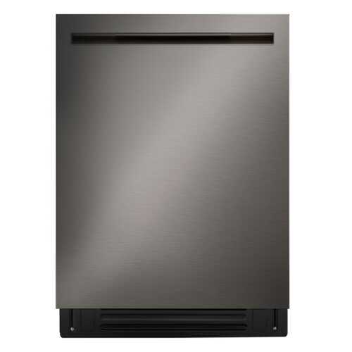 Rent to own LG - FlushFit 24" Top Control Smart Built-In Stainless Steel Tub Dishwasher with 3rd Rack, 1-Hour Wash & Dry Cycle and 42dBA - Black Stainless Steel
