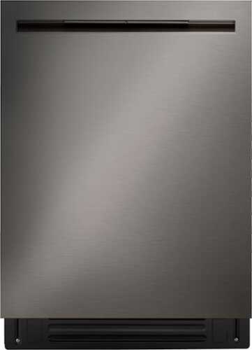 Rent to own LG - FlushFit 24" Top Control Smart Built-In Stainless Steel Tub Dishwasher with 3rd Rack, 1-Hour Wash & Dry Cycle and 46dBA - Black Stainless Steel