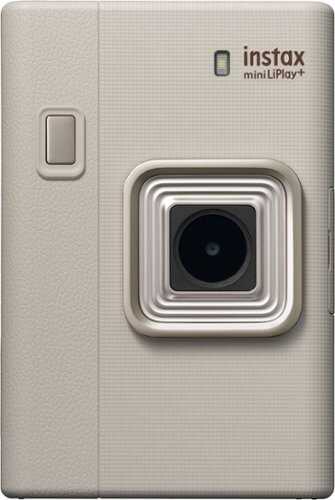 Rent to own Fujifilm - instax mini LiPlay+ Instant Camera - Sand Beige