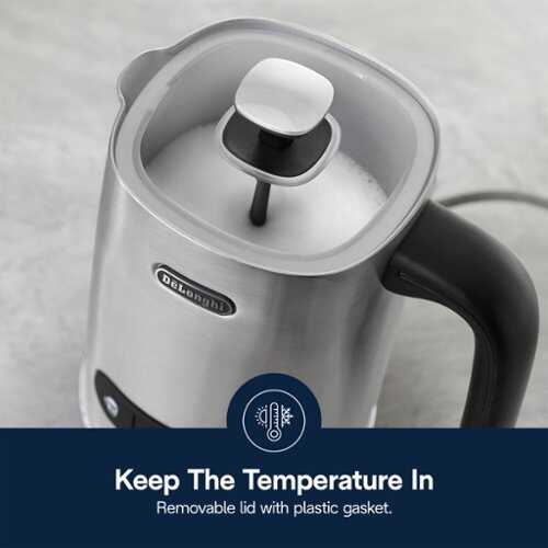 Rent to own De'Longhi - LatteMix Cold & Hot Frother - Silver