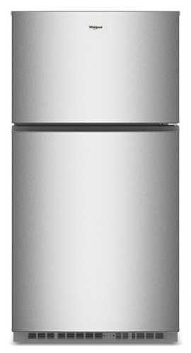 Rent to own Whirlpool - 21.3 Cu. Ft. Wide Top Freezer Refrigerator with Total Coverage Cooling - Fingerprint-Resistant Stainless Finish