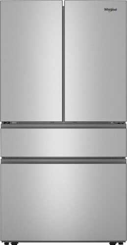 Rent to own Whirlpool - 30 Cu. Ft. French Door Refrigerator with Flexible Temperature Drawer - Fingerprint-Resistant Stainless Finish