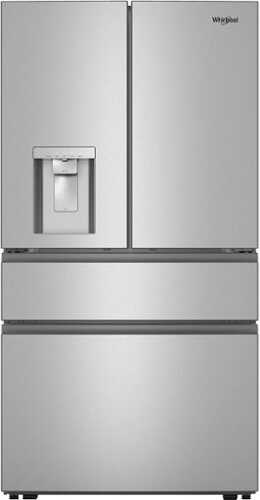 Rent to own Whirlpool - 29 Cu. Ft. French Door Refrigerator with Flexible Temperature Drawer - Fingerprint-Resistant Stainless Finish