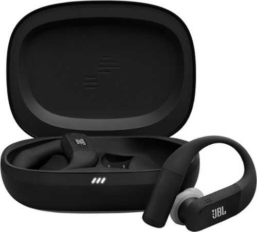Rent to own JBL - Endurance Peak 4 - TRUE Wireless Bluetooth Noise Cancelling Sport In-Ear Earbuds - 2025 - Black / Grey