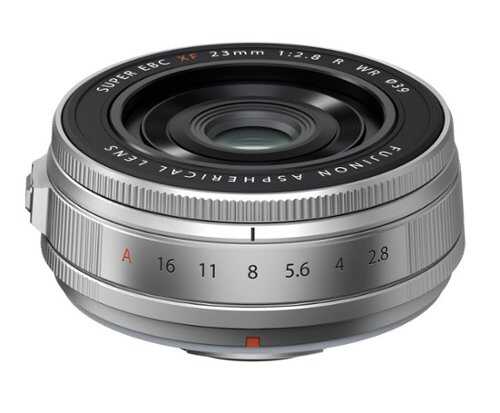 Rent to own Fujifilm - XF23mmF2.8 R WR Prime Lens - Silver