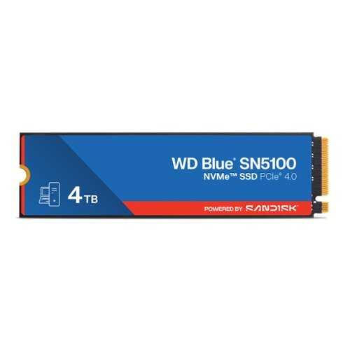 Rent to own SanDisk - WD Blue SN5100 4TB Internal SSD PCIe Gen 4 x4 NVMe for laptops and desktops