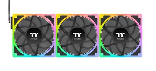 Rent to own Thermaltake - Toughfan EX 120 ARGB Sync MagForce 2.0 3-Pack Fan - Black