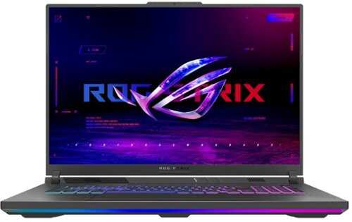 Rent to own ASUS - ROG Strix G18 18" 144Hz Gaming Laptop - AMD Ryzen 9 9955HX Processor with 16GB RAM - NVIDIA GeForce RTX 5060 - 2TB SSD - Eclipse Gray