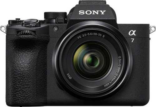 Rent to own Sony - Alpha 7 V Full-frame Interchangeable Lens Camera Kit with SEL28702 Lens - Black