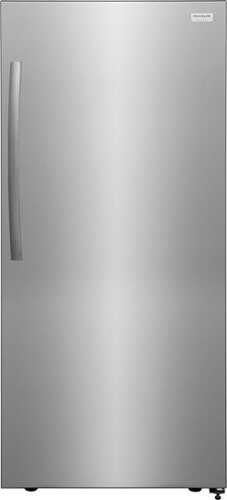 Rent to own Frigidaire - 19 Cu. Ft. Single Door Refrigerator - Stainless Steel