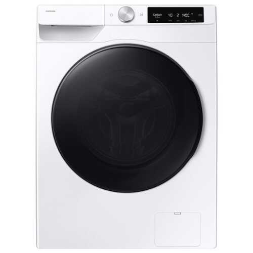 Rent to own Samsung - 2.5 cu. ft. Compact Front Load Washer with AI Smart Dial and Super Speed Wash - White