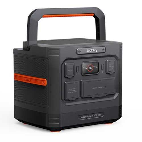Rent to own Jackery - Explorer 1500 Ultra (1526Wh) Portable Power Station, IP65 Waterproof, for Home Backup, Outdoor & Jobsite Use (1536 Wh Capacity) - Black