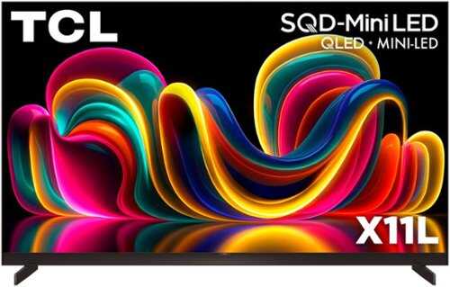 Rent to own TCL - 75" X11L Series 4K UHD HDR SQD-Mini LED Smart TV with Google TV (2026)