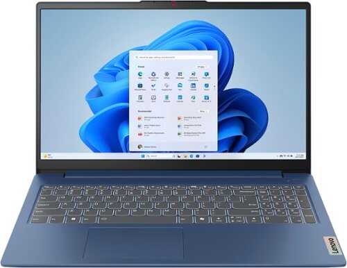 Rent to own Lenovo - IdeaPad Slim 3i 15.6" Full HD Laptop - Intel Processor N150 2024- 8GB Memory - 128GB UFS - Abyss Blue
