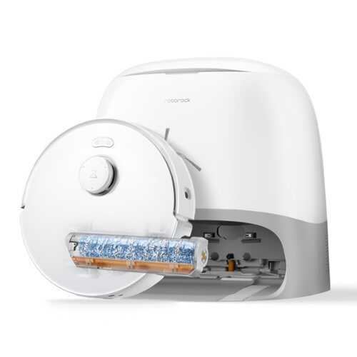 Rent to own Roborock - Qrevo Curv 2 Flow Robot Vacuum and Mop - White