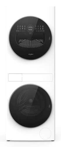 Rent to own Whirlpool - 2.7 Cu. Ft. Washer and 4.3 Cu. Ft. Electric Dryer Ventless Heat Pump Laundry Tower and Energy Star - White