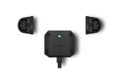 Rent to own Garmin - dēzl DualView 1080p Dash Cam with 90-Degree Field of View and Blind-Spot Monitoring - Black