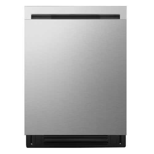 Rent to own LG - FlushFit 24" Top Control Smart Built-In Stainless Steel Tub Dishwasher with 3rd Rack, AutoVent Dry and 46dBA - Stainless Steel