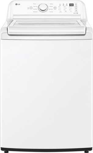 Rent to own LG - 4.5 Cu. Ft. Ultra Large High-Efficiency Top Load Washer with Impeller and TurboDrum Technology - White