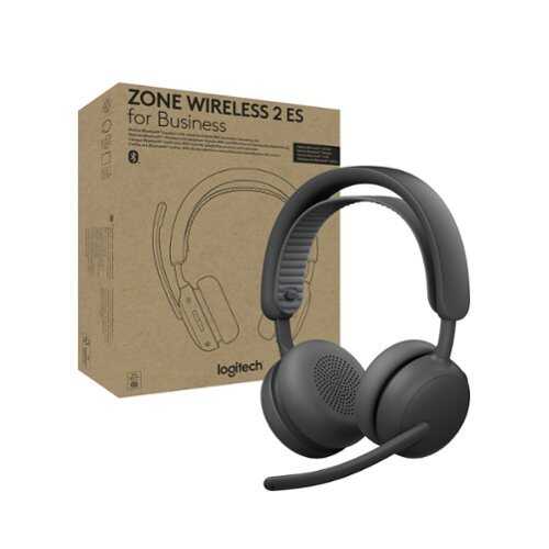 Rent to own Logitech - Zone Wireless 2 ES Noise Cancelling Headset for Business Teams Version Native Bluetooth - Graphite