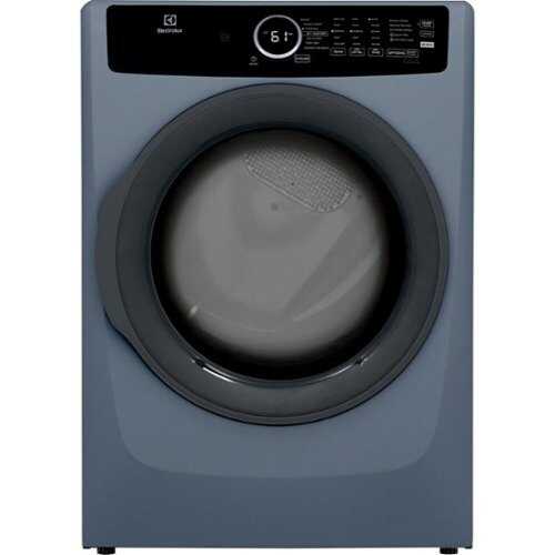 Rent to own Electrolux - Front Load Perfect Steam™ Electric Dryer with Instant Refresh – 8.0 Cu. Ft - Denim Blue