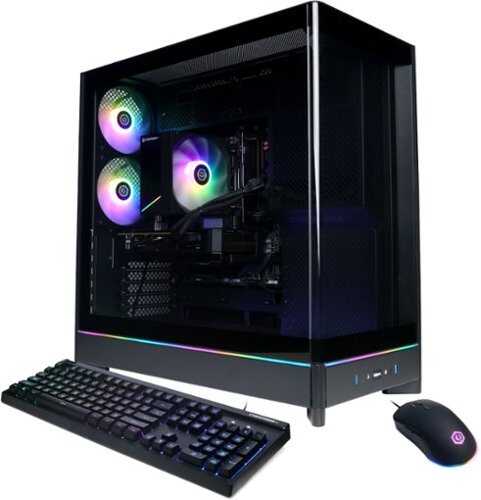 Rent to own CyberPowerPC - Gaming Desktop - AMD Ryzen 7 8700F - NVIDIA GeForce RTX 5060 8GB - 16GB DDR5 - 1TB PCIe 4.0 SSD - Black