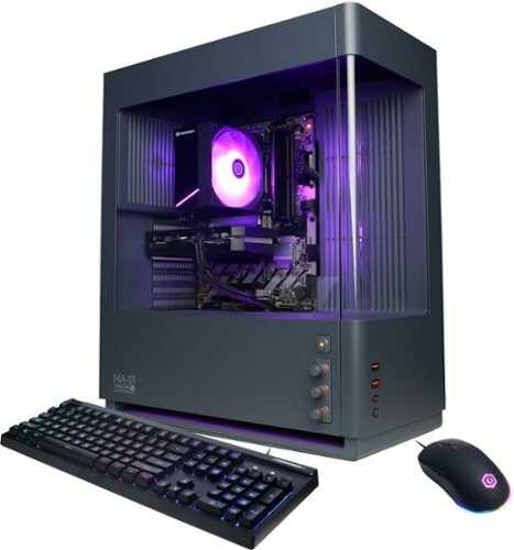 Rent to own CyberPowerPC - Gaming Desktop - Intel Core Ultra 5 225F - NVIDIA GeForce RTX 5060 8GB - 16GB DDR5 - 1TB PCIe 4.0 SSD - Gray