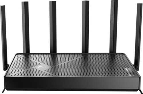 Rent to own TP-Link - Archer BE12000 Tri-Band Wi-Fi 7 Router - Black