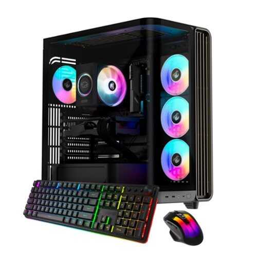 Rent to own iBUYPOWER - Trace Gaming Desktop PC - Intel Core Ultra 5 225F, NVIDIA GeForce RTX 5060 8GB, 16GB DDR5 RGB, 1TB NVMe SSD - Black