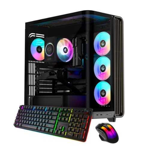 Rent to own iBUYPOWER - Trace Gaming Desktop PC - Intel Core Ultra 7 265F, NVIDIA GeForce RTX 5060 8GB, 32GB DDR5 RGB, 1TB NVMe SSD - Black