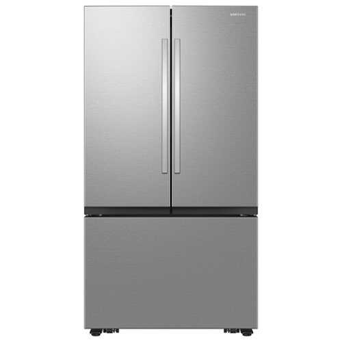 Rent to own Samsung - Bespoke AI 32 cu. ft. Mega Capacity 3-Door French Door Refrigerator with Auto Ice Maker - Stainless Steel