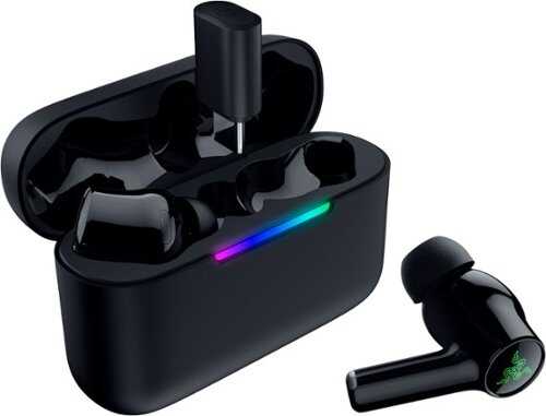 Rent to own Razer - Hammerhead V3 HyperSpeed Wireless Multi-Platform ANC Gaming Earbuds – 2.4GHz & Bluetooth 6.0, Up to 40 Hr Battery - Black