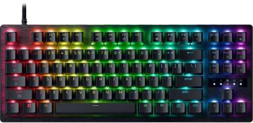 Rent to own Razer - Huntsman V3 TKL 8KHz Wired Analog Optical Linear Switch Gaming Keyboard with Snap Tap - Black